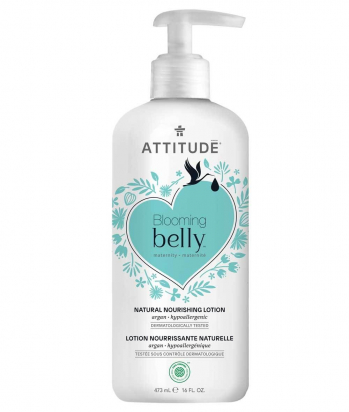 Lotion pour le corps grossesse vergetures Argan Belly Attitude
