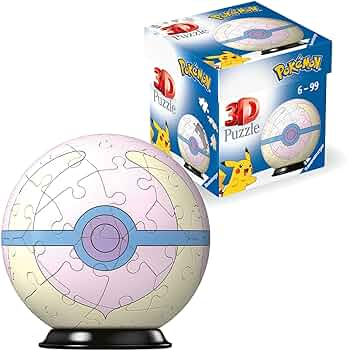 Puzzle 3D Ball - Heal Ball Pokémon Ravensburger