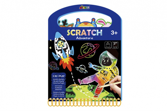 Dessins à gratter Espace Avenir