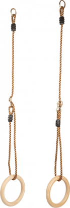 Anneaux de gymnastique en bois Small Foot