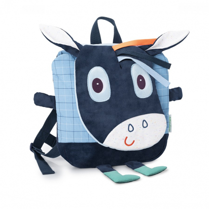 Sac à dos doux Ignace l'âne Lilliputiens