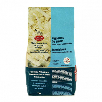 Paillettes de savon végétales bio - La droguerie écologique