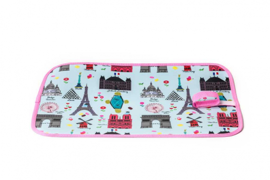 Paris - Tableau/set de table de dessins pour craies - Chalk Mat - Jaq Jaq bird