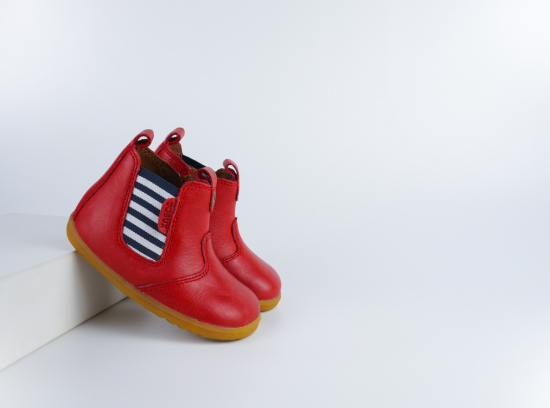 Chaussures Bobux - Step up - Jodphur Red Jester