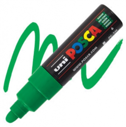 Marqueur PC7M pointe conique 4,5-5,5 mm Vert foncé POSCA