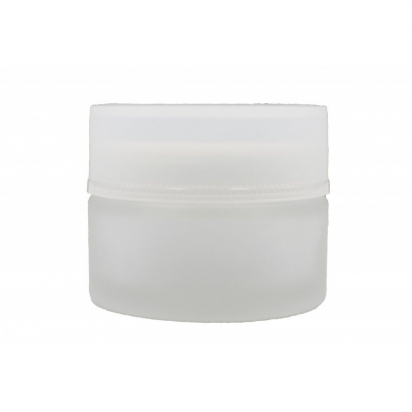 Pot en verre dépoli 50 ml  Bioflore