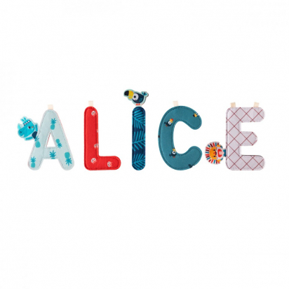 Lettres de l'alphabet - Lilliputiens