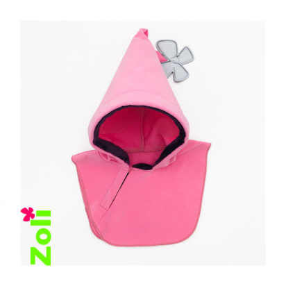 Capuchon imperméable bébé Zoli Rose/Prune