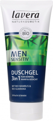 Men sensitiv Gel Douche 3en1 - Lavera