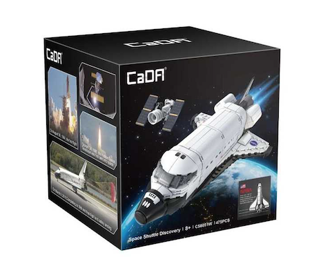 CADA Bricks Espace - NASA - Navette spatiale Discovery - 475pcs  Compatible Lego