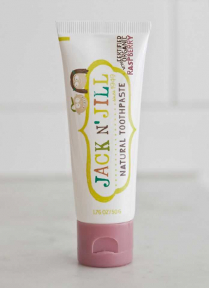 Dentifrice naturel au goût fruité BIO - Framboise (raspberry) - Jack n'Jill