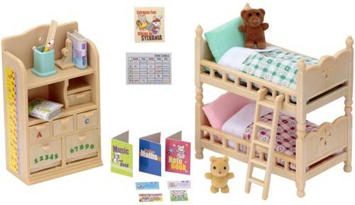 Le mobilier pour chambre d'enfants Sylvanian families