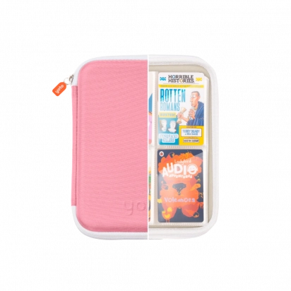 Porte-cartes Pink rose pour Yoto