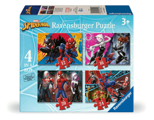 Ravensburger Spidey Puzzle 4 en 1 3+