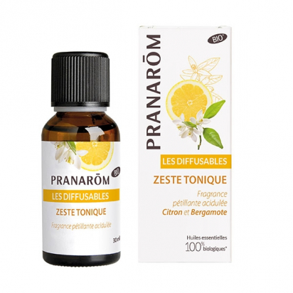 Synergie à Diffuser Zeste Tonique Bio - Pranarom