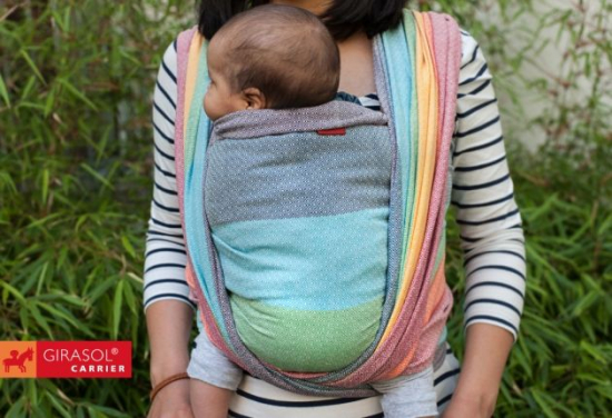 Écharpe de portage 4.60m Light rainbow Girasol