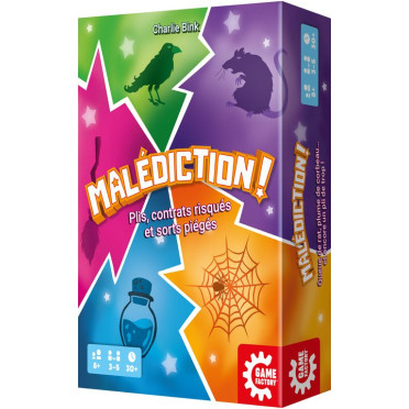 Malédiction ! Le jeu de cartes ensorcellant !