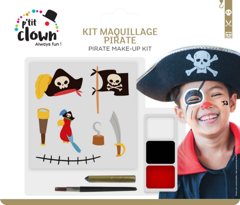 Ptit Clown kit maquillage pirate