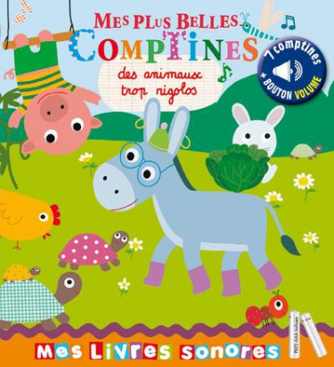 Mes plus belles comptines des animaux trop rigolos Thomas jeunesse