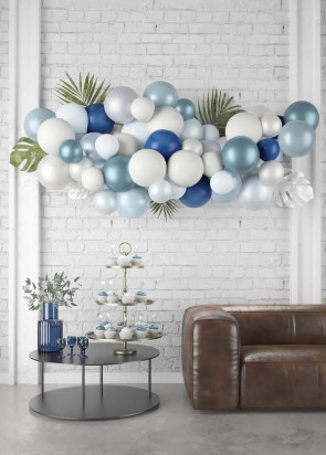 C&L Kit 50 ballons - bleu