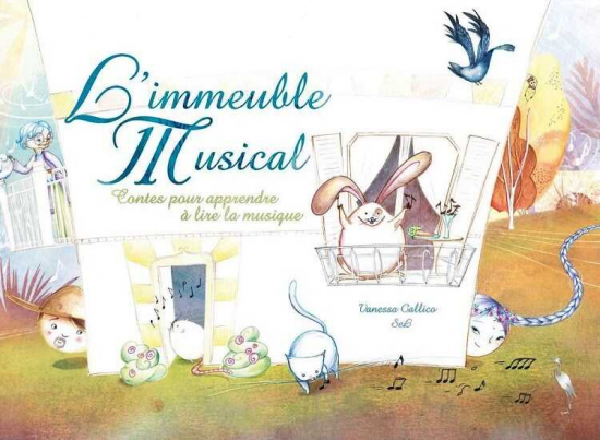 L'immeuble Musical - contes pour apprendre à lire la musique en Sol 