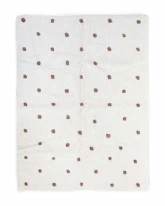 Tapis boules écru 120X160 cm Childhome