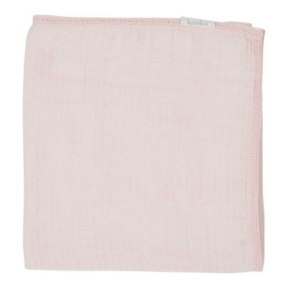 Lange tétra Swaddle Monaco old baby pink - Koeka