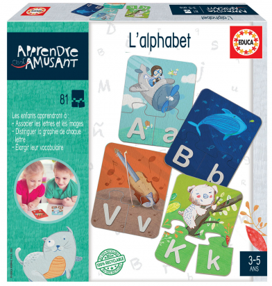 Puzzles l'alphabet Educa