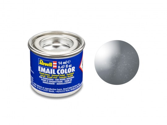 Peinture Gris acier metal 14 ml Revell