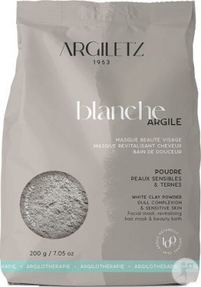 ARGILETZ - Argile Blanche ultra-ventilée 200 gr
