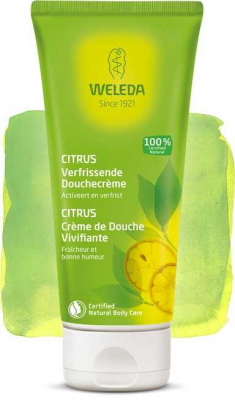 Crème douche vivifiante citrus WELEDA