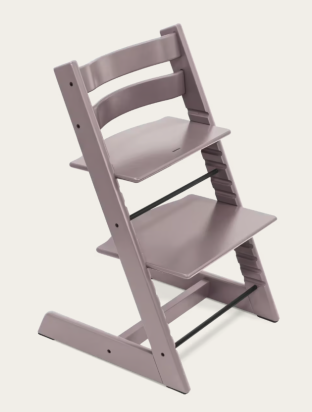 Voici la fiche pour la Chaise haute Tripp Trapp® Stokke – Mauve Bruyère