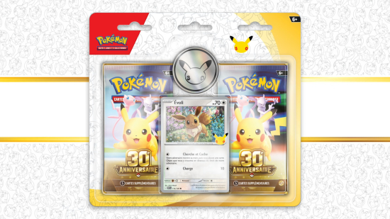 Pokémon · 30e Anniversaire - Pack 2 Boosters Évoli - FR