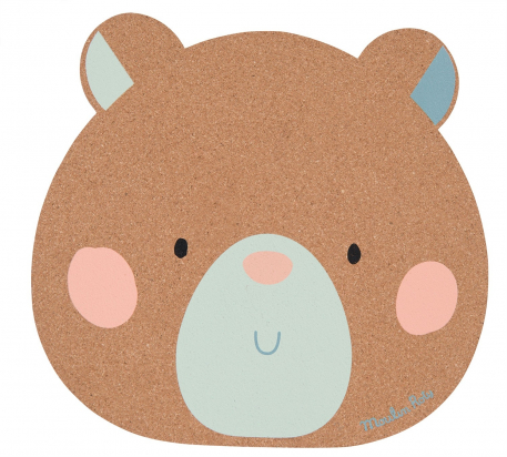 Panneau Liège Ours - Les Jolis Trop Beaux - Moulin Roty