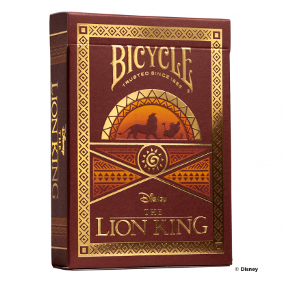 Jeu de cartes Bicycle - Le Roi Lion