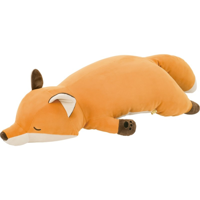 Peluche NEMU Renard Taille L 53 cm (peluche ultra douce apaisante) grand format – Konta