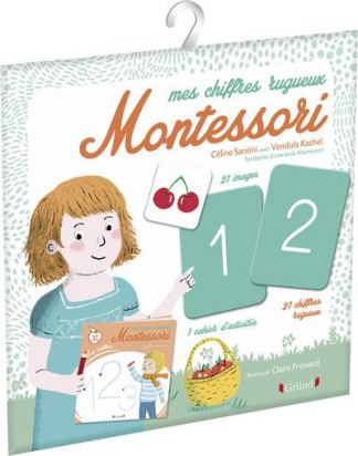 Chiffres rugueux Montessori Gründ
