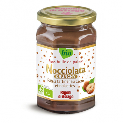 Pâte à tartiner Crunchy BIO - 270g - Nocciolata
