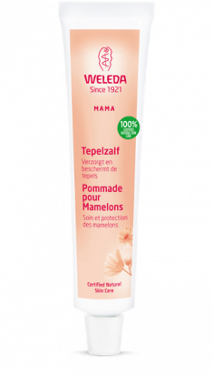 Pommade pour mamelons allaitement Weleda