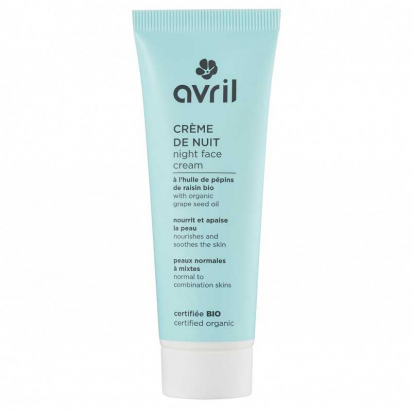 Crème de nuit BIO -  Peaux Normales & Mixtes - Avril