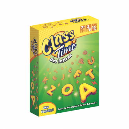 Class time Lettres Pink Fizz