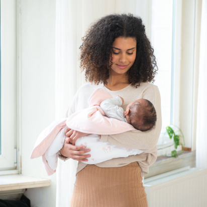 Couverture en coton Dream Lollypop Pink Doomoo