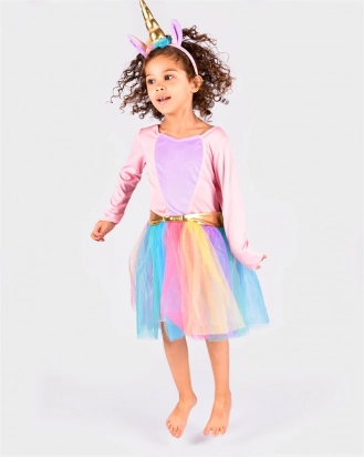 Déguisement robe licorne 4-6 ans Den Goda Fen