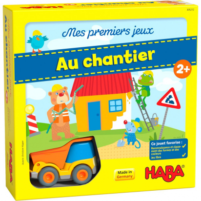 Mes premiers jeux  Au chantier Haba