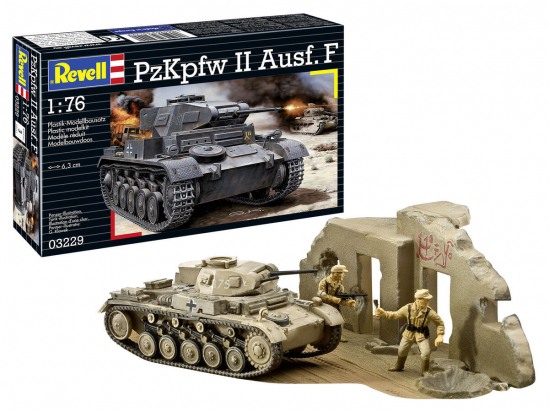 Panzer II AUSF. F Maquette Revell