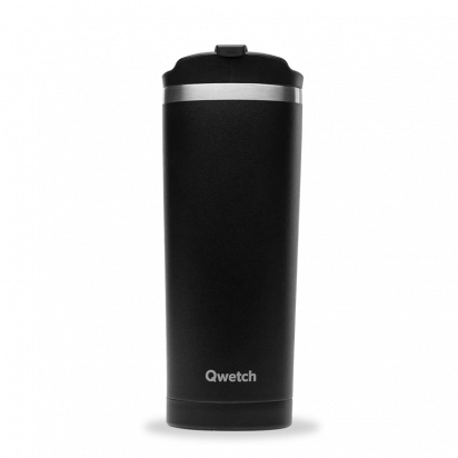 Travel mug isotherme all black 470 ml Qwetch