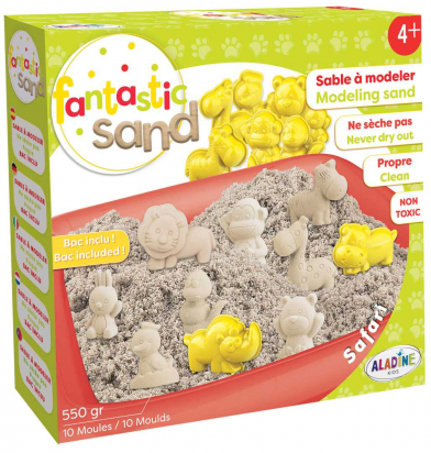 Sable magique - Safari - 550g - Aladine