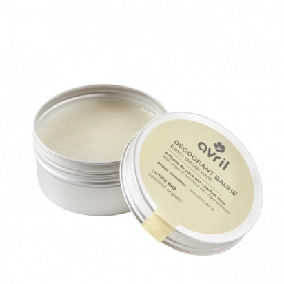 Déodorant baume peaux sensibles - parfum tiaré 85g certifié bio Avril