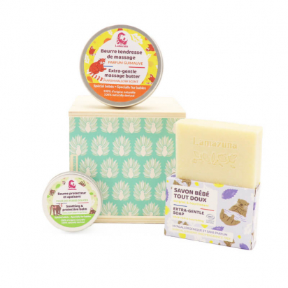 Coffret de soins à câlins bébé Lamazuna