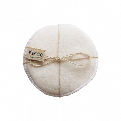Lot de 5 cotons démaquillants lavables bio Kanité
